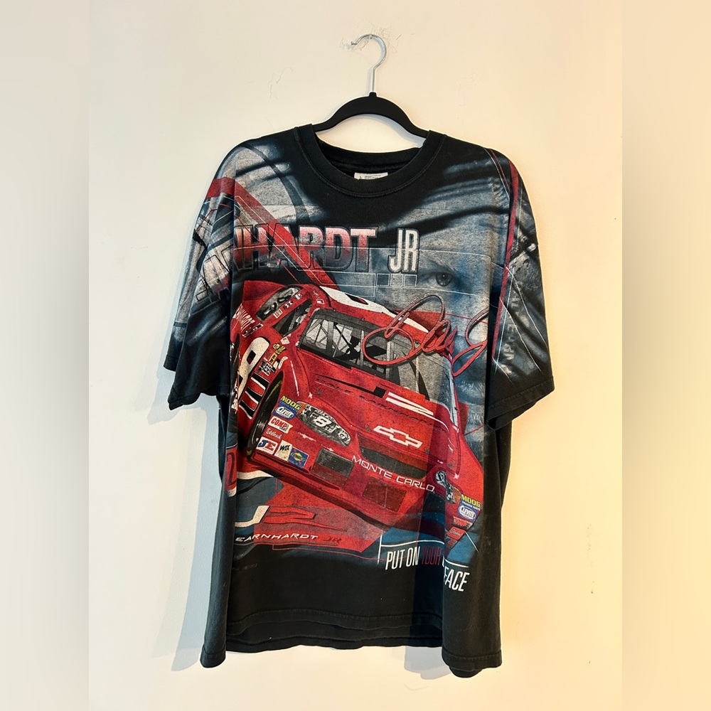 Chase Authentics  Racing Tee - Black and Red